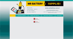 Desktop Screenshot of mrbattery.com.ar